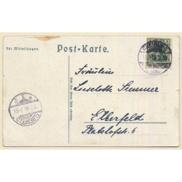 W. Steinberg / Breslau: Soldaten - Kavallerie (Vintage Artist PC Litho 1906)