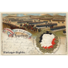 Erinnerung An Die Große Kaiser-Parade / Heer - Kavallerie (Vintage PC Litho 1900)