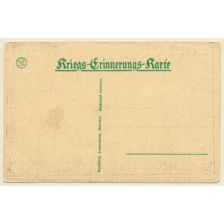 Illies / France: Parfümeriefabrik - Durch Feindliche Artillerie Zerstört (Vintage PC 1910s)