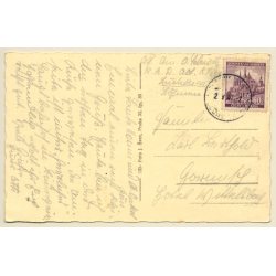 Budweis - Budejovice / Czechia: Nadrazi - Bahnhof (Vintage RPPC 1941)