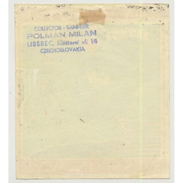 Royal Hotel / Trust House - Ross-On-Wye / England (Vintage Luggage Label)