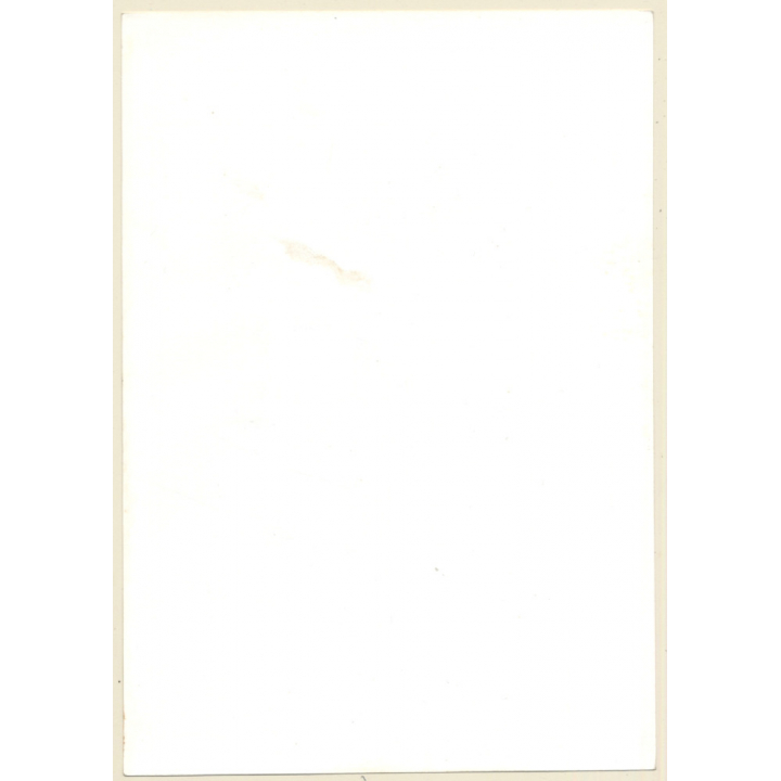 Artistic Erotic Portrait: Natural Chubby Nude With Freckles *3 (Vintage Photo France B/W ~1980s)