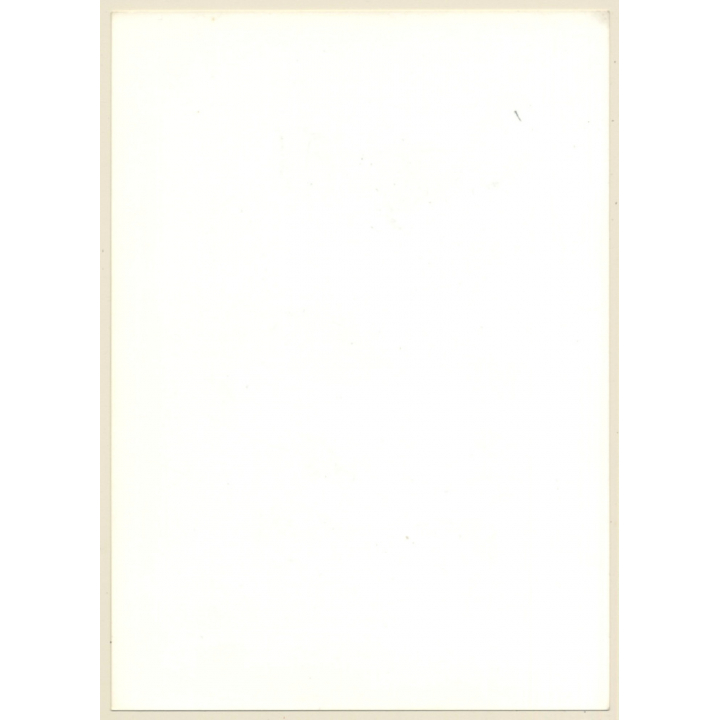 Artistic Erotic Portrait: Busty Longhaired Female / Clevage (Vintage Photo France B/W ~1980s)