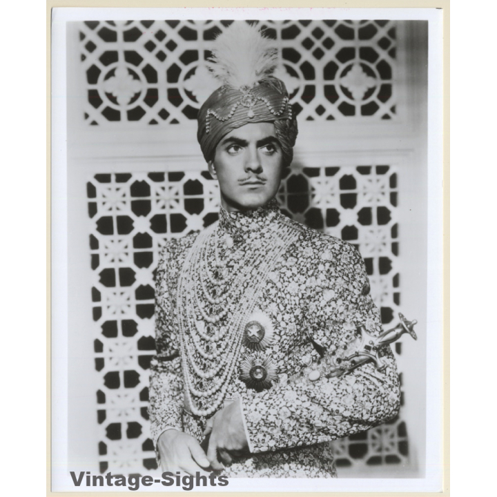 Tyrone Power: The Rains Came (Vintage Movie Still Photo ~1970s)