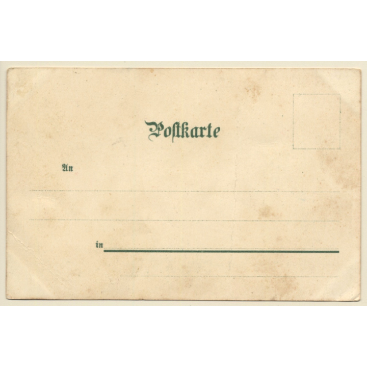 Gruss Vom Kaisermanöver ! / Wilhelm II (Vintage PC Litho 1900s)