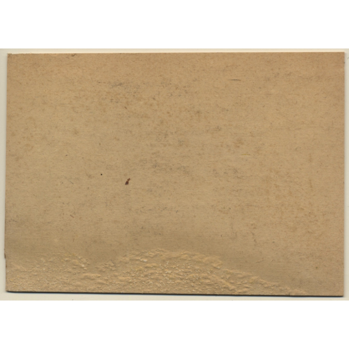 Group Of Belgian Miners With Miner's Lamps / Mineurs (Vintage Photo Sepia ~1910s/1920s)