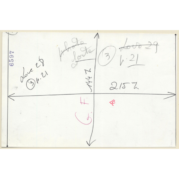 Erotic Study: Nude Interracial Couple On Bed / Lesbian INT (Vintage Photo KORENJAK 1970s/1980s)