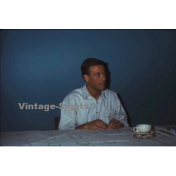 Jean Claude Van Damme / Dutch Actor *1 - Martial Arts (Vintage Press Diapositive ~1980s)