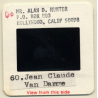 Jean Claude Van Damme / Dutch Actor *2 - Martial Arts (Vintage Press Diapositive ~1980s)