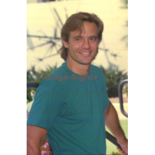 Michael Biehn / Hollywood Actor *2 (Vintage Press Diapositive ~1980s)