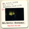 Kevin Costner / Hollywood Actor *2 (Vintage Press Diapositive ~1980s)