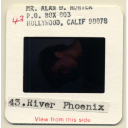 River Phoenix / Hollywood Actor *1 (Vintage Press Diapositive ~1980s)