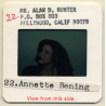 Annette Bening / Hollywood Actress *2 (Vintage Press Diapositive ~1980s)