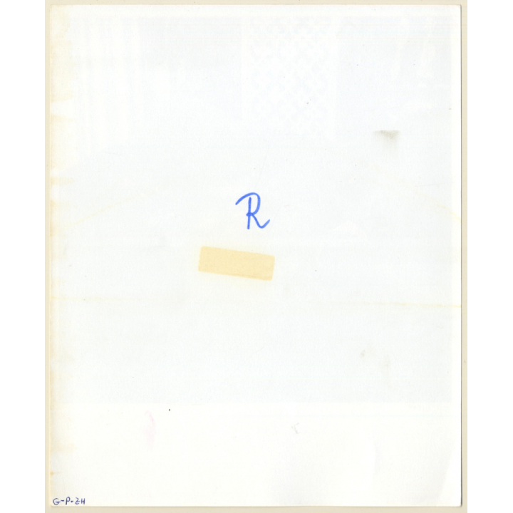 Erotic Study: Busty Dark-Skinned Nude With Afro *1 (Vintage Photo KORENJAK 1970s/1980s)