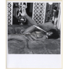 Erotic Study: Busty Dark-Skinned Nude With Afro *2 (Vintage Photo KORENJAK 1970s/1980s)