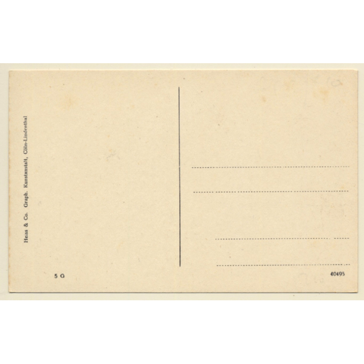 Tilsit / Russia: Hohestraße Mit Postamt (Vintage PC ~1910s)