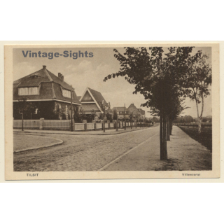 Tilsit / Russia: Villenviertel (Vintage PC ~1910s)