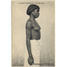 Afrique Occidentale: Madagascar - Jeune Fille Betsileo / Risqué - Ethnic (Vintage PC ~1910s)