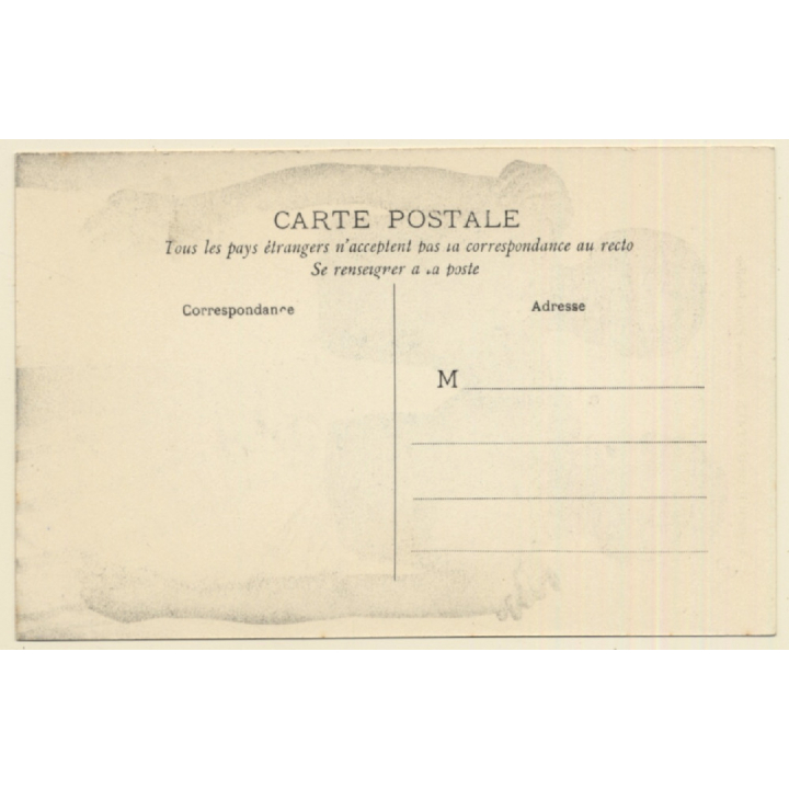 Afrique Occidentale: Guinea - Jeune Filles Betsileo / Risqué - Ethnic Nude (Vintage PC ~1910s)