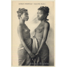 Afrique Orientale: Madasgascar - Jeune Filles Masikoro / Risqué - Ethnic Nude (Vintage PC ~1910s)