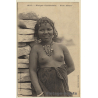 Afrique Occidentale: Fille Maure / Risqué - Ethnic Nude (Vintage PC ~1910s)