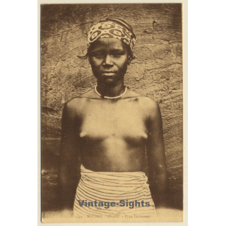 Soudan - Ségou: Type Diokaramé / Risqué - Ethnic Nude (Vintage PC ~1910s)