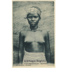 Afrique Occidentale Francaise: Type Somono / Risqué - Ethnic Nude (Vintage PC ~1910s)