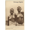 Afrique Occidentale Francaise: Type Boso - Bozo / Risqué - Ethnic Nude (Vintage PC ~1910s)