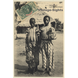 Dahomey / Benin: Jeunes Domestiques / Ethnic - Monkey (Vintage PC 1908)