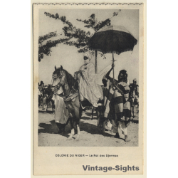 Colonie Du Niger: Le Roi Des Djermas / King Of The Djerma (Vintage PC 1910s/1920s)