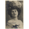 Reta Walter - German Opera Singer (Vintage RPPC 1906)