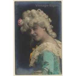 Reta Walter / German Opera Singer *2 (Vintage Hand Colored RPPC 1906)