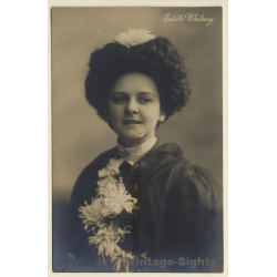Edith Whitney (1880-1935) / US Actress (Vintage RPPC 1909)