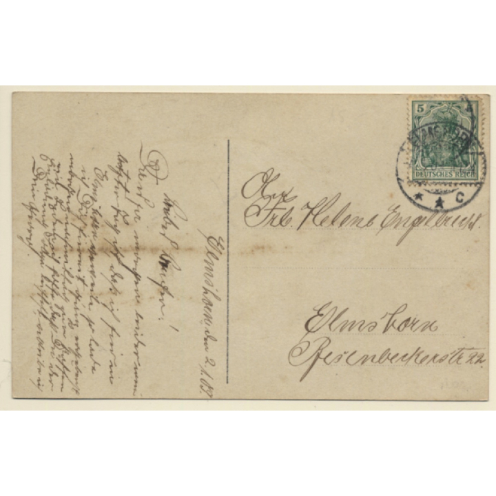 Edith Whitney (1880-1935) / US Actress (Vintage RPPC 1909)