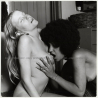 Nude Woman With Big Afro & Petite Blonde (Vintage Photo Master B/W ~60s/70s)