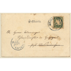 Weiden I.D. Oberpfalz / Germany: Total View (Vintage PC 1901)