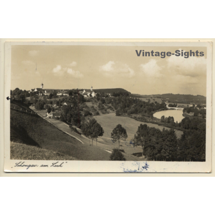 Bavaria / Germany: Schongau Am Lech (Vintage RPPC 1940)