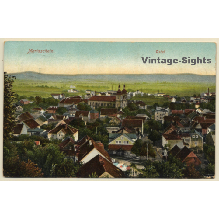 Mariaschein - Bohosudov (Böhmen) / Czechia: Total View (Vintage PC 1910s)