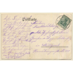 Baden Württemberg / Germany: Schloss Wachendorf (Vintage PC 1910)