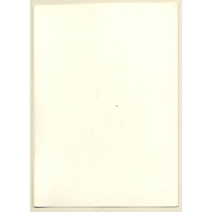 Erotic Study: Topless Shorthaired Blonde Outdoors (Vintage Photo GDR ~1980s)