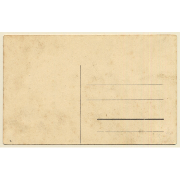 Saufst, Stirbst, Saufst Net, Stirbst a - Also Saufst ! / Bavarian Humor (Vintage PC ~1920s)