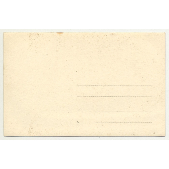 Congolese Athletes In Full Sprint (Vintage Photo: Belgian Congo B/W 1930s/1940s)