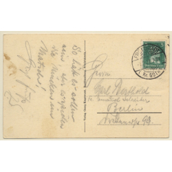 Friedrichroda: 5er Rodelschlitten / Wintersport (Vintage PC 1927)