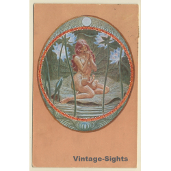Fidus: Weihnacht II / Art Nouveau (Vintage Artist PC 1923)