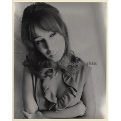 Jerri Bram (1942): Portrait Of Young Woman With Beehive (Vintage Photo ~1970s)