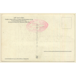Graf Zeppelin LZ 130 In Bau / Stamp: Zeppelin Luftschiffwerft (Vintage RPPC ~1930s)