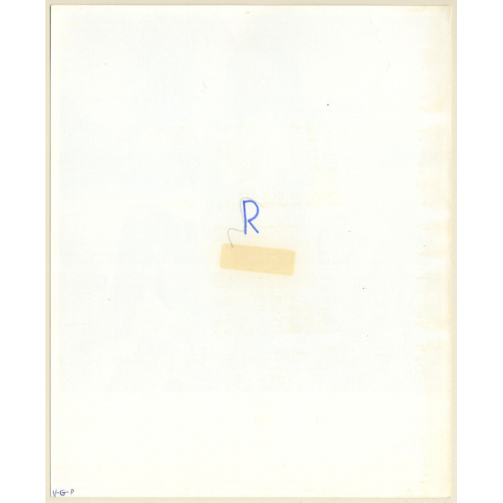 Erotic Study: Beautiful Dark-Skinned Nude In Swimming Pool (Vintage Photo KORENJAK 1970s/1980s)