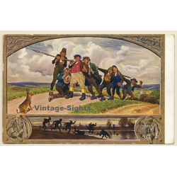 Die 7 Schwaben - Meinholds Schulbilder (Vintage PC ~1920s)
