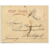 London / United Kingdom: Fleet Street - Law Courts (Vintage PC 1898)