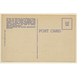 Waco / USA: Grand Lodge Of Texas, Free & Accepted Masons (Vintage PC ~1930s/1940s)
